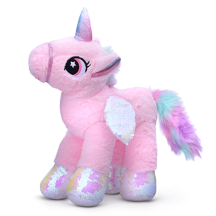 Фото к товару Мягкая игрушка M1534 "Лошадка" 35 см. Мягкая игрушка M1534 "Лошадка" 35 см.