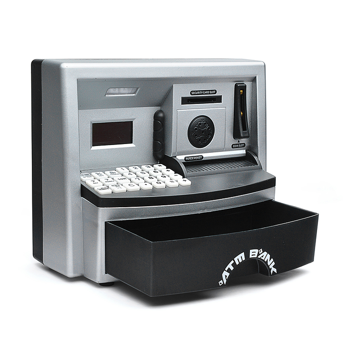 Фото к товару Копилка LF1038 "Банкомат" в коробке Копилка LF1038 "Банкомат" в коробке