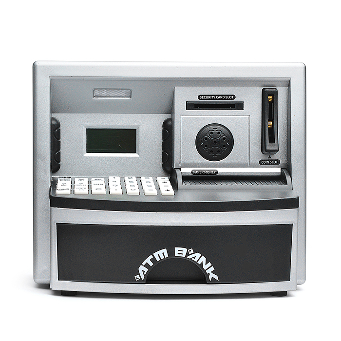 Фото к товару Копилка LF1038 "Банкомат" в коробке Копилка LF1038 "Банкомат" в коробке