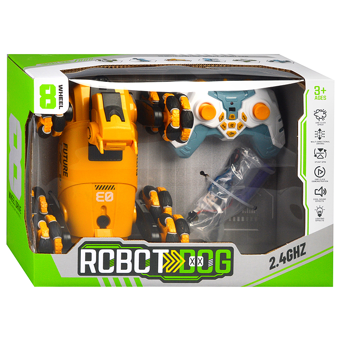 Машина DY-372 "Robot dog"р/у 27 MHz, в коробке