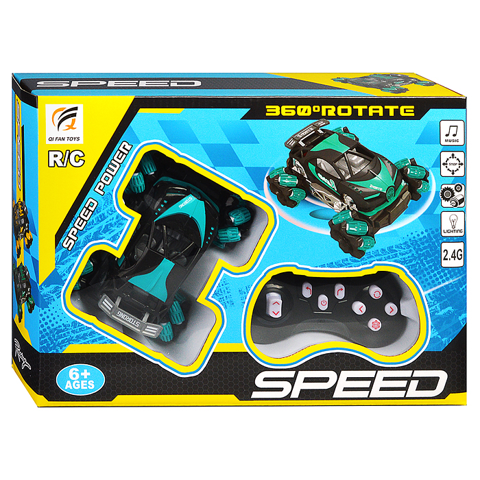 Машина 889-34 "Stunt car" р/у, 27 MHz, в коробке