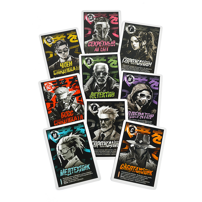 Игра настольная "Мафия. Синдикат" (с масками)