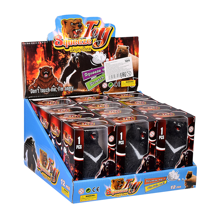 Игрушка-антистресс 00-5301 "Медведь-монстр"