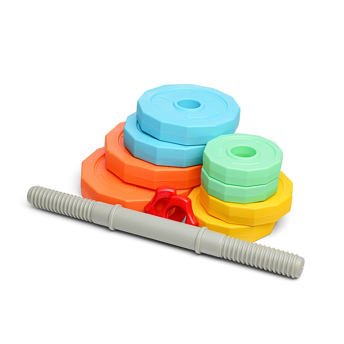 Штанга игрушечная BJF014-1 в сетке