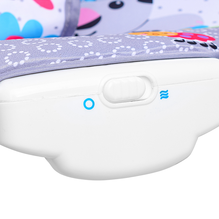 Шезлонг детский 69849 "Зоопарк-2" в коробке