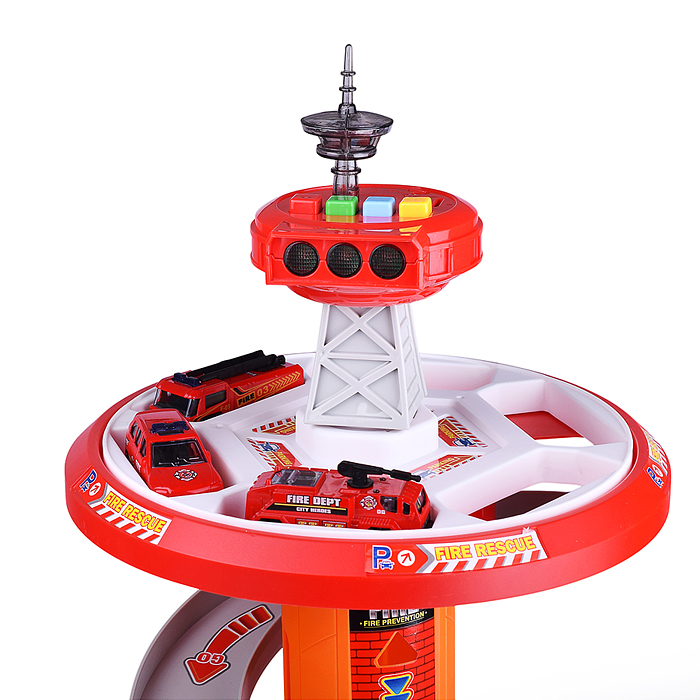 Парковка 660-A321 "Пожарная часть" в коробке