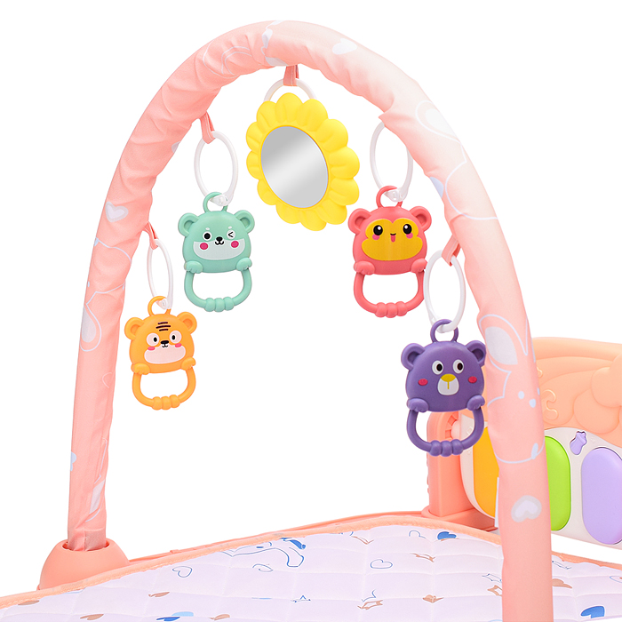 Фото к товару Коврик развивающий 668-208 "Карусель" с пианино, в коробке Коврик развивающий 668-208 "Карусель" с пианино, в коробке