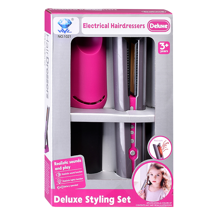 Фото к товару Набор стилиста 1021 "Мой салон-2" в коробк Набор стилиста 1021 "Мой салон-2" в коробк