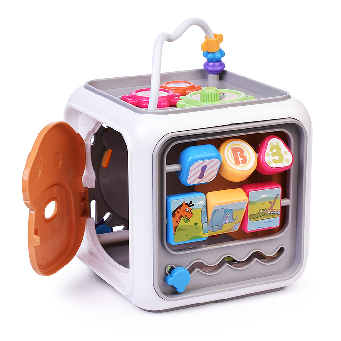 Куб развивающий MSS-008 "Веселые нотки" в коробке