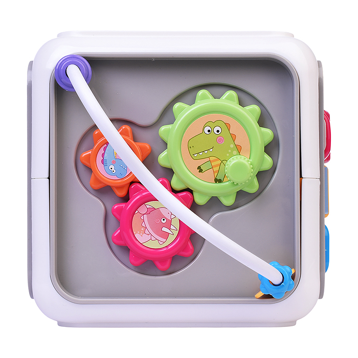 Куб развивающий MSS-008 "Веселые нотки" в коробке