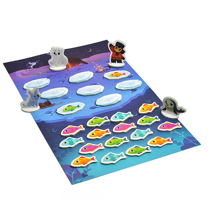 Фото к товару Игра настольная. Серия Играй с умом. Поймай рыбку, Умка! Игра настольная. Серия Играй с умом. Поймай рыбку, Умка!