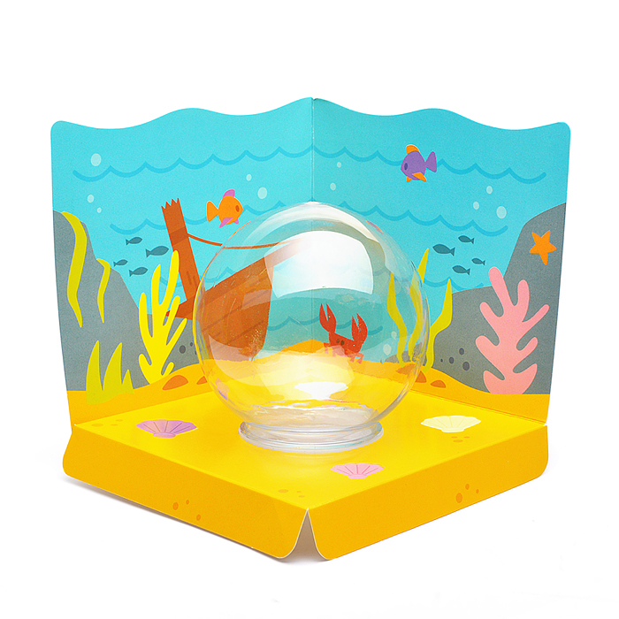 Легкий пластилин набор 3D "Чудо-шар Кракен"