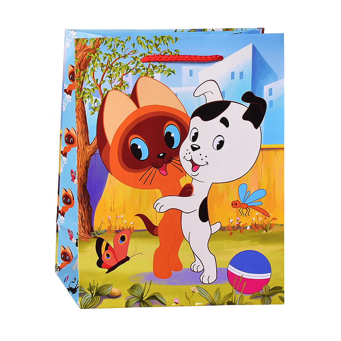 Пакет подарочный глянцевый Союзмультфильм m.