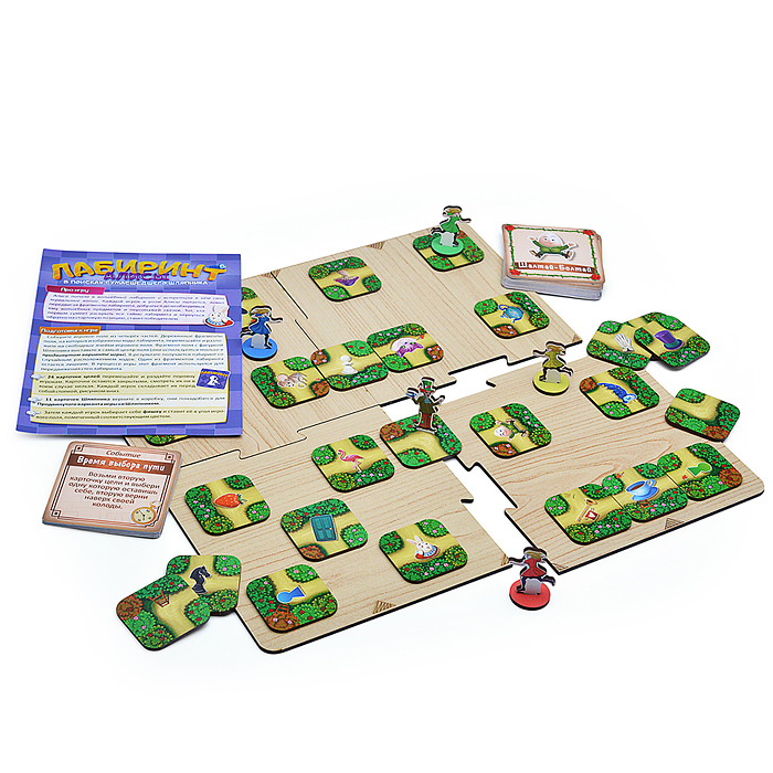 Фото к товару Игра "Лабиринт Алисы. В поисках сумасшедшего шляпника" Игра "Лабиринт Алисы. В поисках сумасшедшего шляпника"