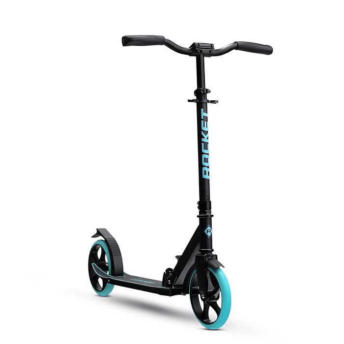 Самокат ROCKET, колеса PU 200 мм, ABEC 7, бирюзовый
