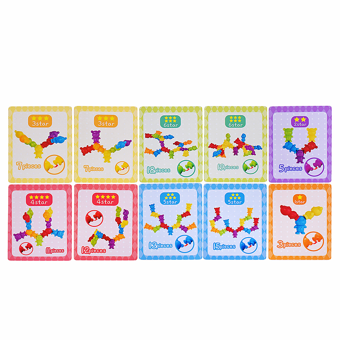 Настольная игра-сортировщик 2188-59 "Мишки" в коробке