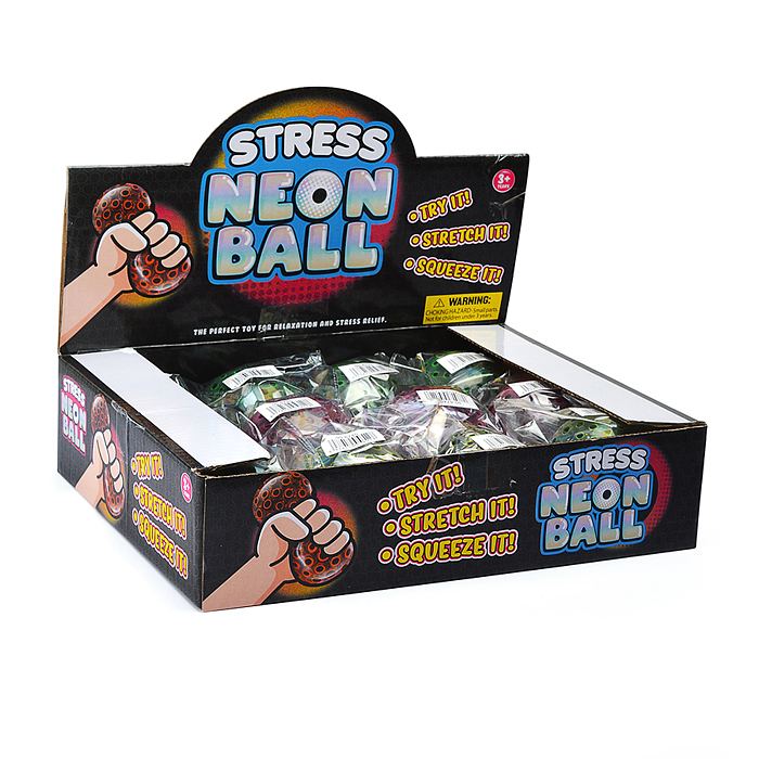 Игрушка -антистресс 00-6745 "Неоновый шар"