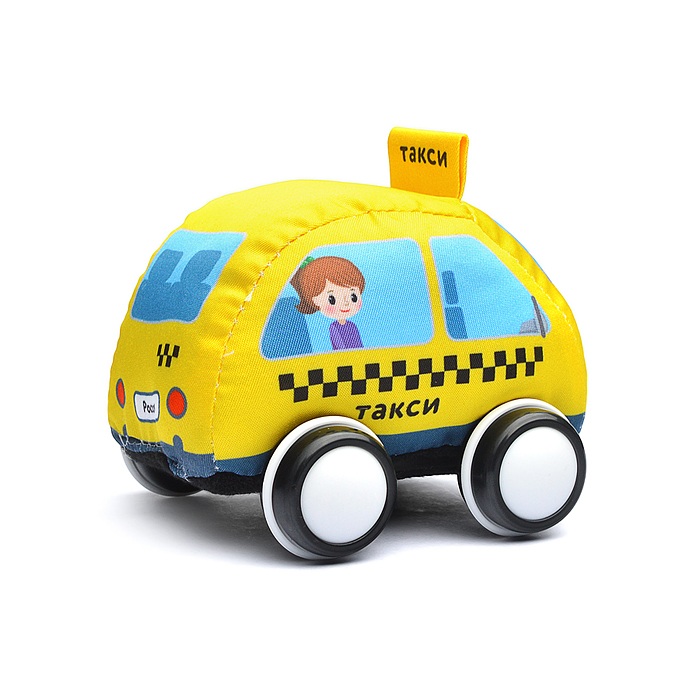 Машинка мягкая "Такси"