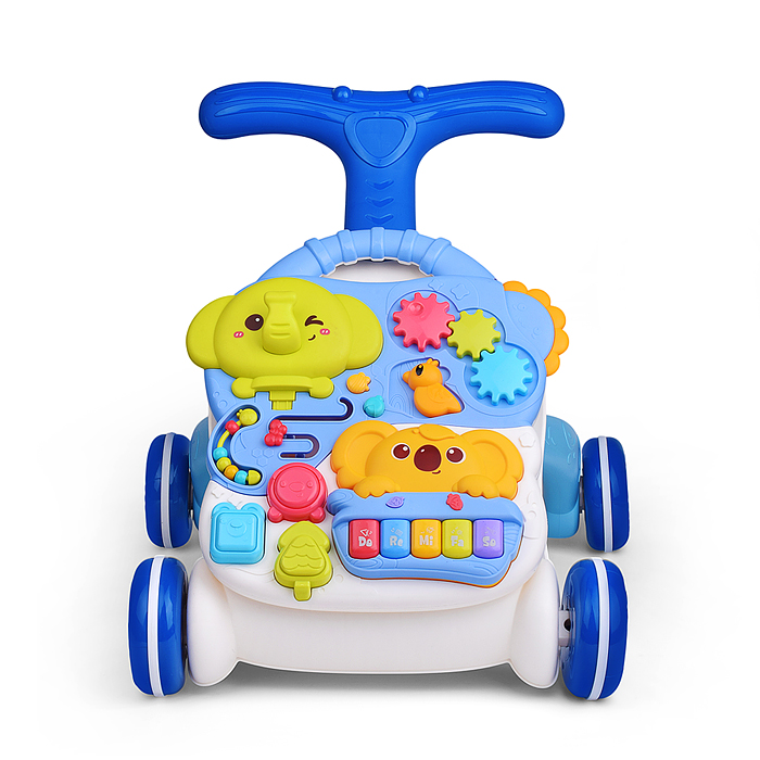 Каталка 368-57B "Слоник и коала" 3 в 1 в коробке