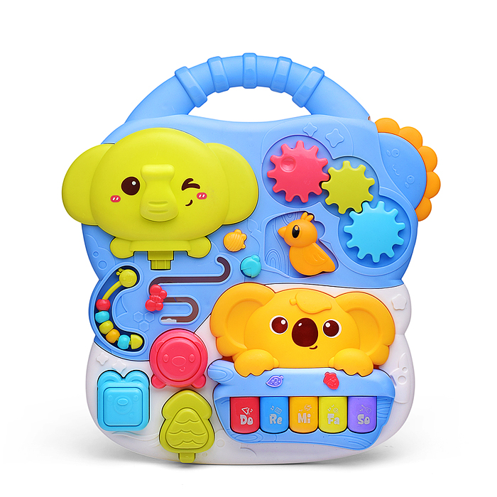 Каталка 368-57B "Слоник и коала" 3 в 1 в коробке