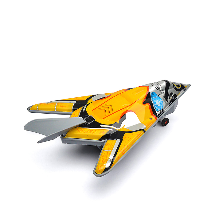 Фото к товару Самолет BX-25 "Истребитель" желтый, р/у, 1:16, в коробке Самолет BX-25 "Истребитель" желтый, р/у, 1:16, в коробке