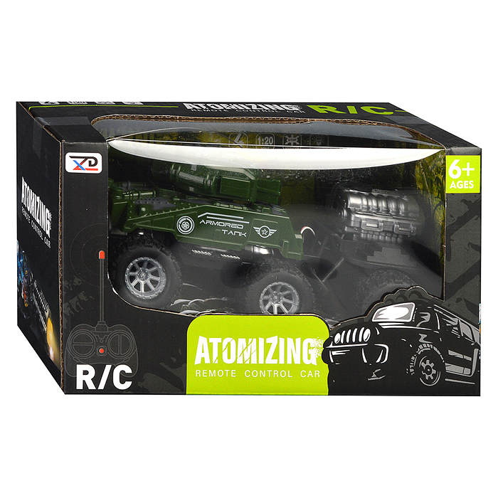 Машина 685A-26 "Atomizing-1" р/у, 27 MHz, в коробке