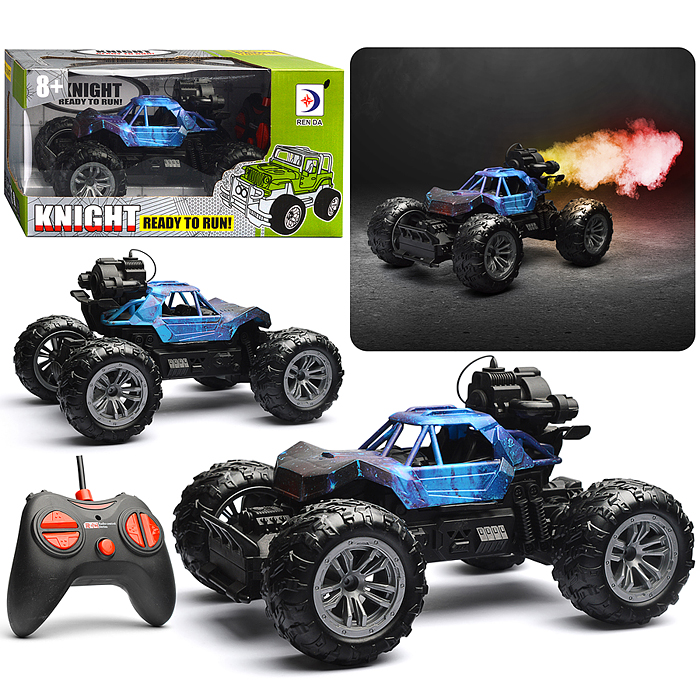 Машина RD098A-DY "Проекция" р/у, 27 MHz, в коробке