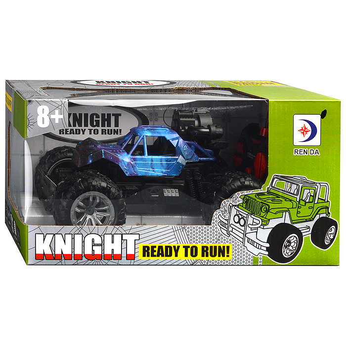 Машина RD098A-DY "Проекция" р/у, 27 MHz, в коробке