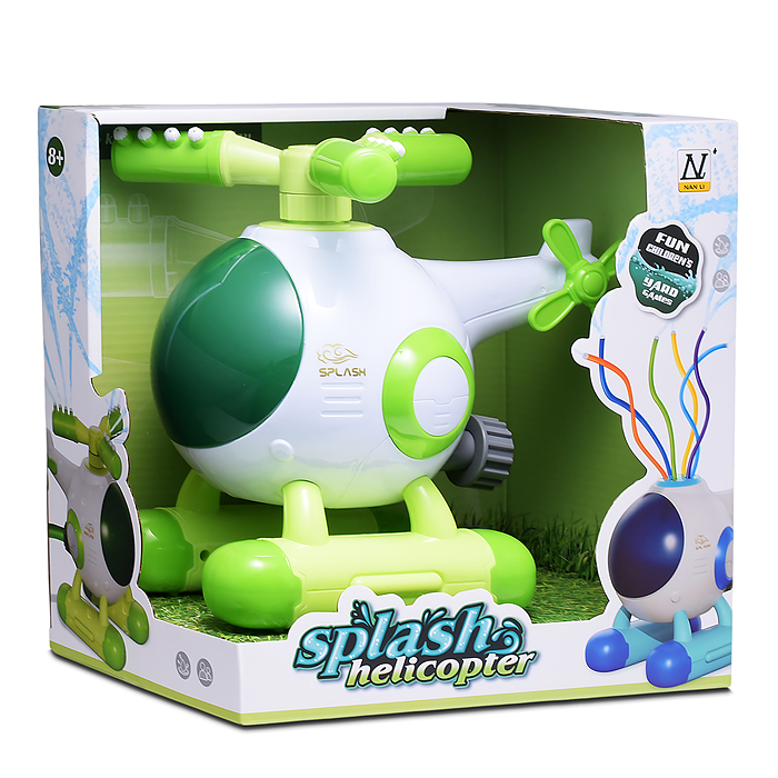 Игрушка - брызгалка NL-08S "Вертолет" в коробке