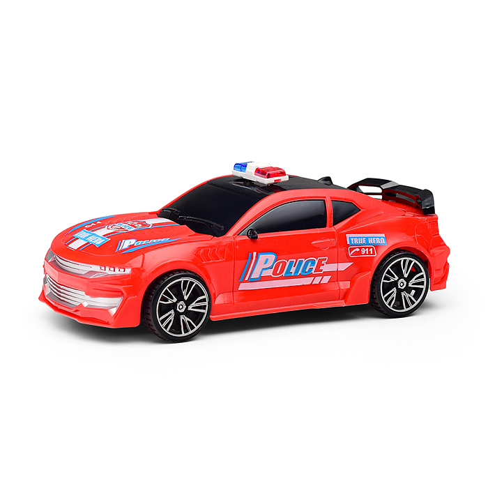 Машина 011-3 "Полиция" р/у 27 MHz, в коробке