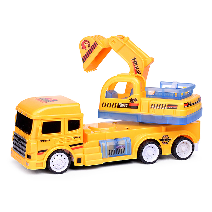 Машина SH091-445B "Манипулятор с ковшом" р/у, 27 MHz, в коробке