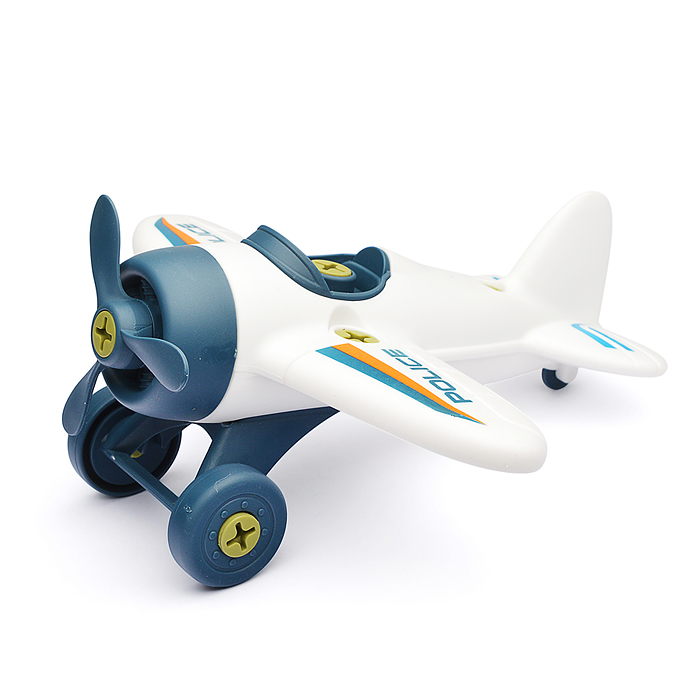 Конструктор BT0001-5 "Полиция-1" с отвёрткой, в коробке