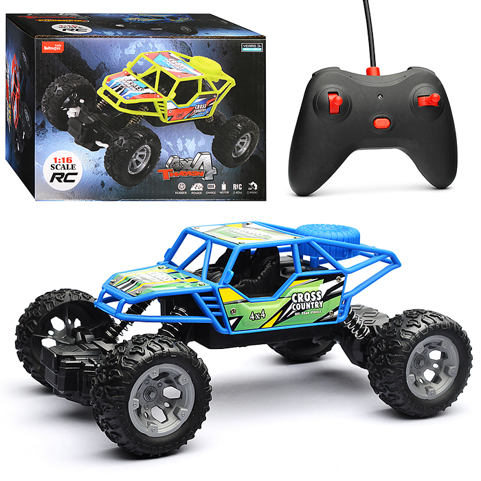 Машина 889-67 "Climbing car" р/у, 27 MHz, 1:16, в коробке