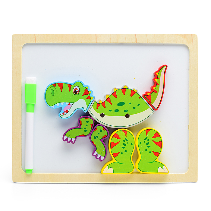 Фото к товару Пазлы D2083 "Животные" + доска для рисования Пазлы D2083 "Животные" + доска для рисования