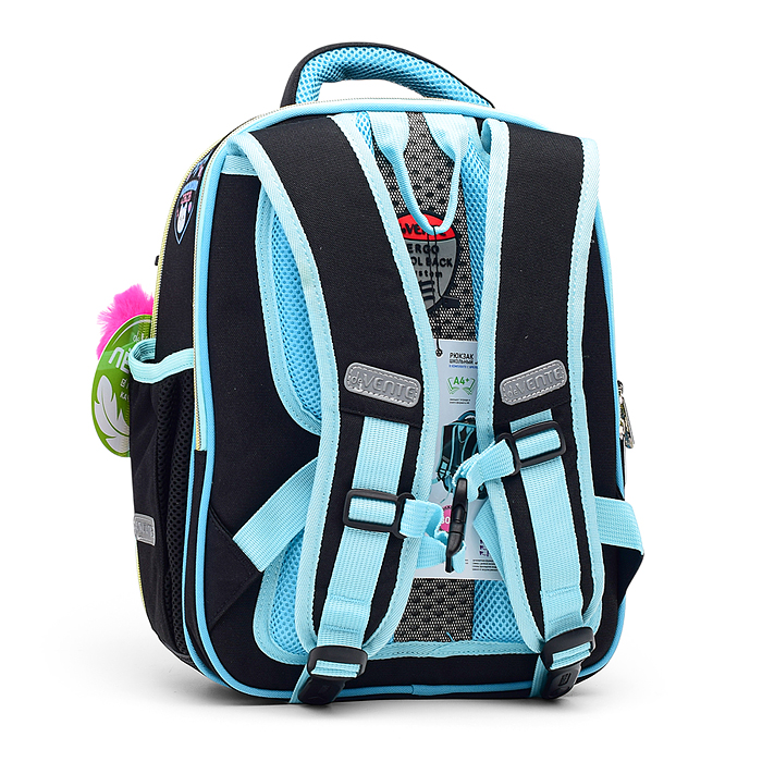 Рюкзак "Junior. Korokoro" школьный жесткий 35x27x13 см (14 л) вес 800 г, 1 отделение на мол