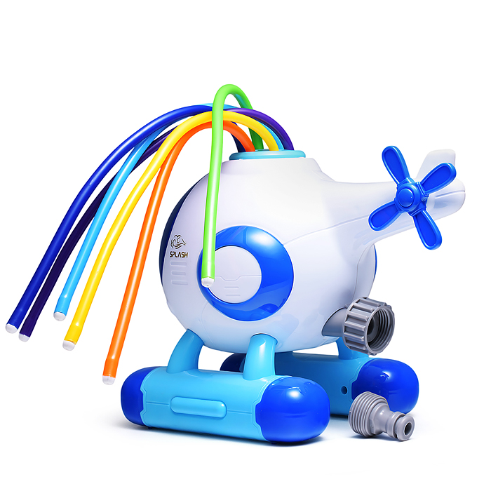 Игрушка - брызгалка NL-07S "Вертолетик" в коробк