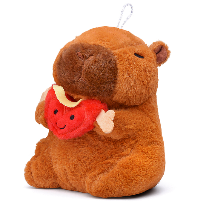 Мягкая игрушка М1508 "Капибара с сердцем"