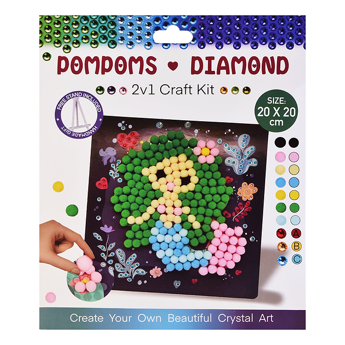 Набор творческая мастерская 00-6764 "Русалка" 20*20 см.