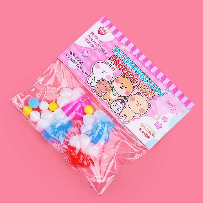 Игрушка -антистресс 00-6652 "Цветная лапка"