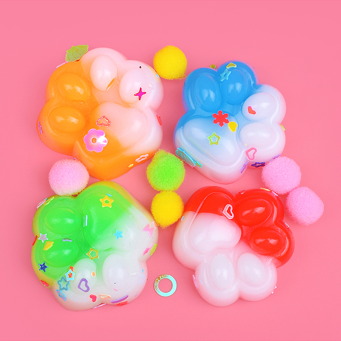 Игрушка -антистресс 00-6652 "Цветная лапка"