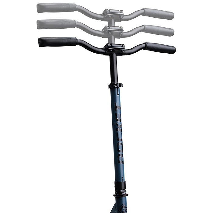 Самокат ROCKET, колеса PU 200 мм, ABEC 7, темно-синий