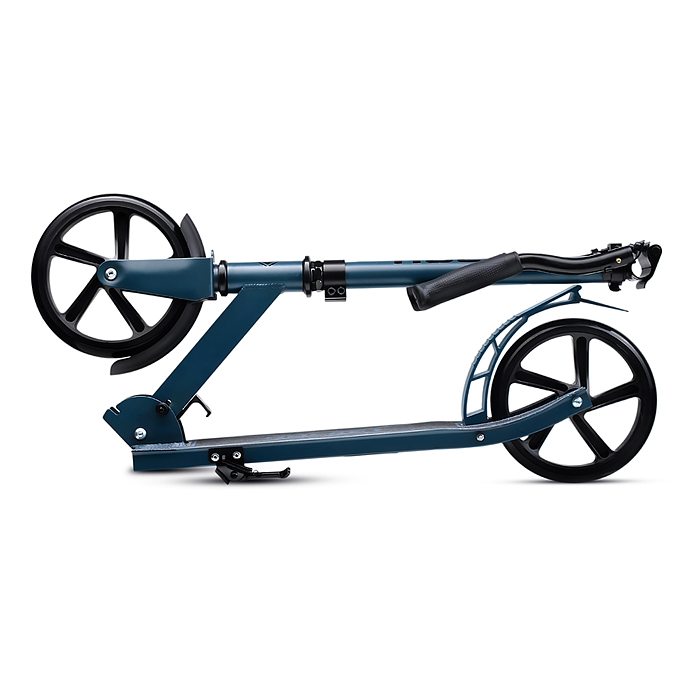 Самокат ROCKET, колеса PU 200 мм, ABEC 7, темно-синий