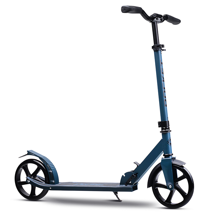 Самокат ROCKET, колеса PU 200 мм, ABEC 7, темно-синий