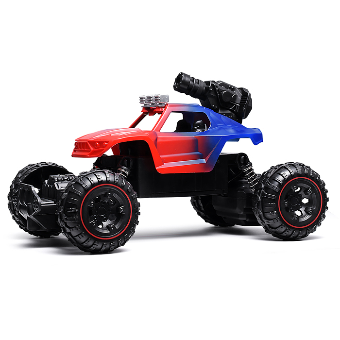 Машина BT0057-1 "Багги. Мощный заезд" стрельба , на р/у 27 MHz, в коробке