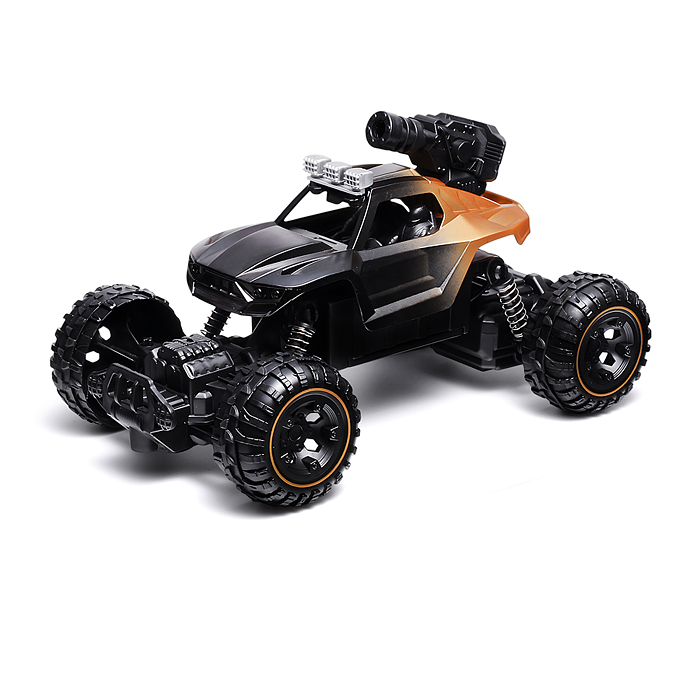 Машина BT0057-1 "Багги. Мощный заезд" стрельба , на р/у 27 MHz, в коробке