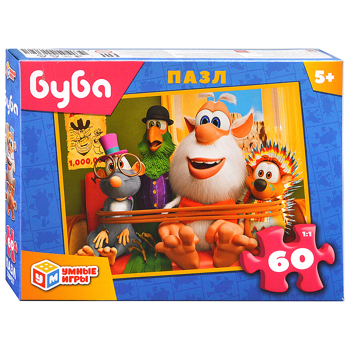 Пазлы 60 "Буба" Пазлы 60 "Буба"