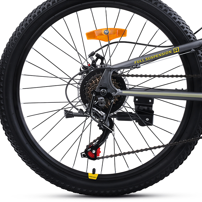 Велосипед 24" Rocket Azkar Pro, цвет хаки, размер 15"