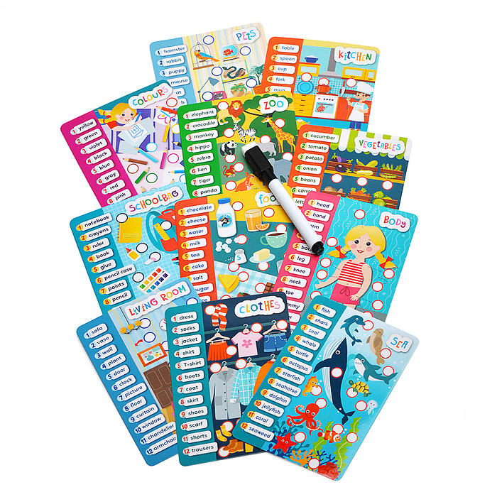 Фото к товару Тренажеры. 600 Английских слов. Визуальный тренажер Тренажеры. 600 Английских слов. Визуальный тренажер