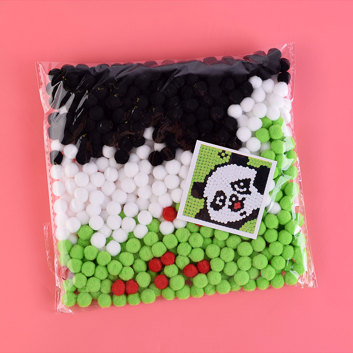 Набор творческая мастерская 00-6782 "Панда" 22*22 см