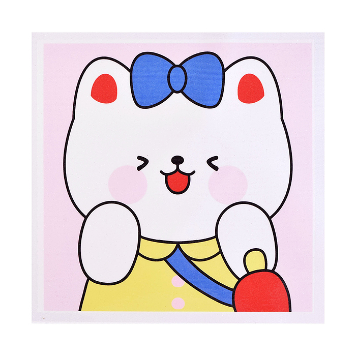 Набор творческая мастерская 00-6797 "Милая киска" 22*22 см.